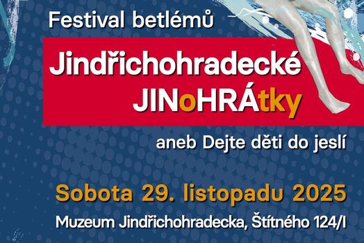 18. 11. 2025 Tisková zpráva Jindřichohradecké JINoHRÁtky