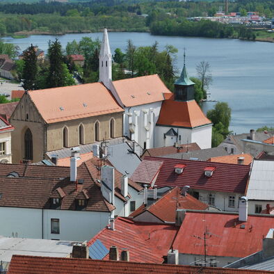 Audio-vizuální průvodce areálem kostela sv. Jana Křtitele a minoritského kláštera v Jindřichově Hradci