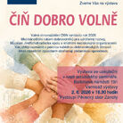 Plakát k výstavě Čiň dobro volně