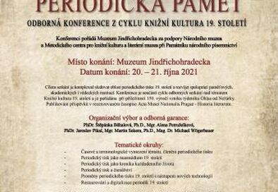 KNIŽNÍ KULTURA A ČESKO-NĚMECKÝ JAZYKOVÝ PROSTOR V 19. A 20. STOLETÍ