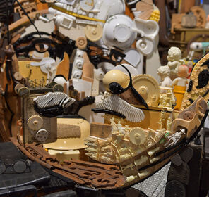 Anamorfní portrét Tomáše Krýzy